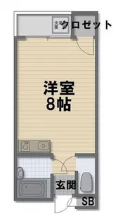 バーブルパーク【4階】の間取り