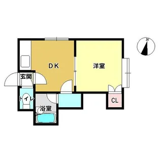 ビブレ月寒西Ⅱ【101号室】の間取り