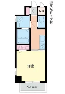 ピノ到津【305号室】の間取り
