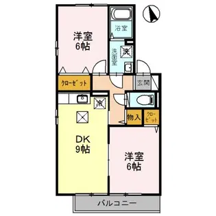 セジュールM-Ⅱ【1階】の間取り