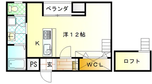 パズ・エスポワール【202号室】の間取り