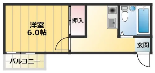 カサプラータ【2階】の間取り