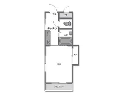シャトレ菅原Ⅱ【202号室】の間取り