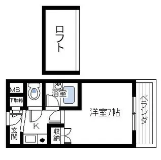 エクシブIDE【307号室】の間取り