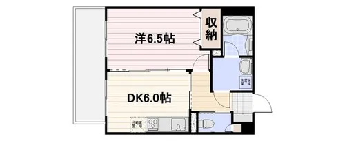 ミルキーウェイⅡ【504号室】の間取り