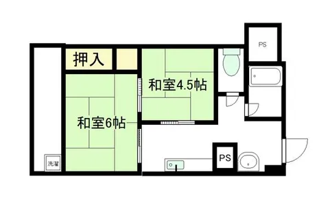 大須レジデンス【4階】の間取り