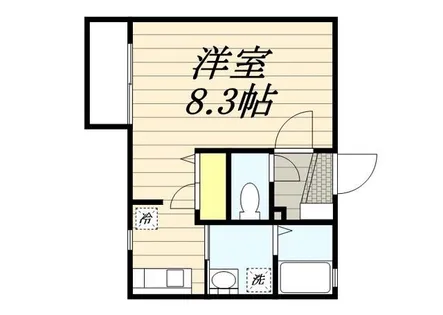 プライマリー久留米津福駅前【0103号室】の間取り