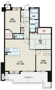 アーティックス柳原町【3階】の間取り