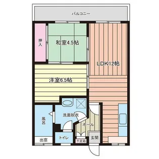 フェイスビル【607号室】の間取り