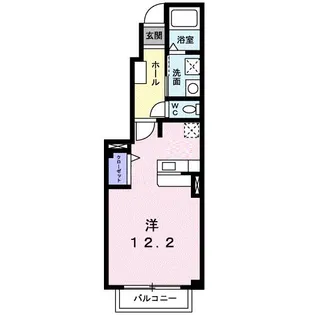 ノイエツァイトⅠ【1階】の間取り