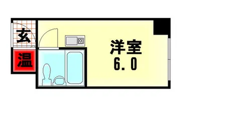 元町アーバンライフ【4階】の間取り
