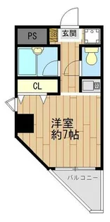 リバーサイド明光【2階】の間取り