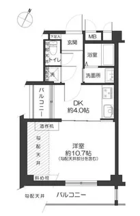 メープル岩屋【5階】の間取り