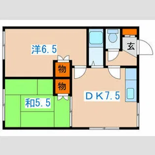 レジデンス24【2階】の間取り