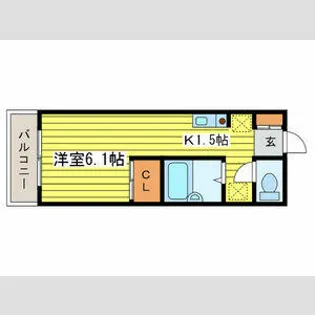 スターハイム北12条【207号室】の間取り