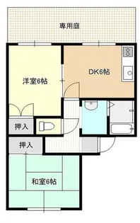 アメニティ太田【1階】の間取り