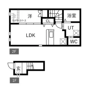鷹飼町北 FIRST STAGE【A号室】の間取り