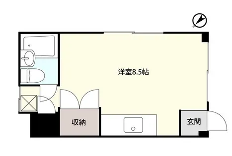 ラ・ネージュ千歳町【305号室】の間取り