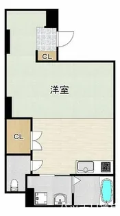 O.B №59-9 TWINS【201号室】の間取り