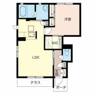 シャーメゾン藤並【103号室】の間取り