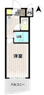 淡路ハイツ【8階】の間取り
