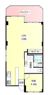 第2サンライフ【4階】の間取り