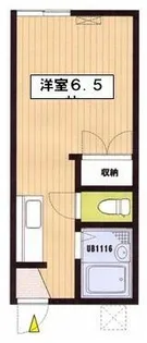 ヒルズ片江【0201号室】の間取り