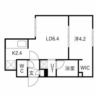 Activat元町(アクティベイト)【1階】の間取り