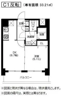 アーバネックス室町【7階】の間取り