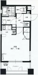 メルカパークコート【8階】の間取り