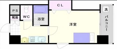 ルーメリヒサール【5階】の間取り