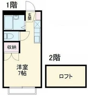 コンコルディア楠【103号室】の間取り