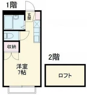 コンコルディア楠【1階】の間取り