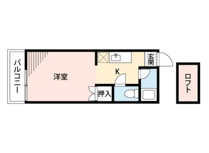ドール友丘2【2階】の間取り
