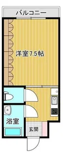 ななしマンション【102号室】の間取り