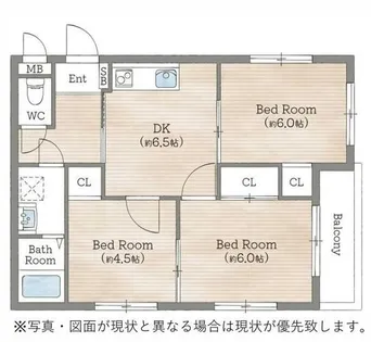 アヴェニール深江南【2階】の間取り
