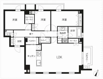 The Goldman Castle AKASAKA【2階】の間取り