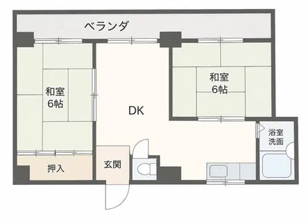 グラントピア京橋【9階】の間取り