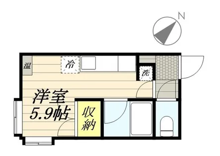 プランドールハイム【0201号室】の間取り