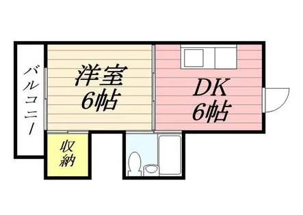 ハイツ19【0306号室】の間取り