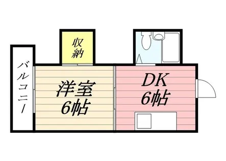 ハイツ19【0205号室】の間取り