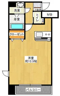 ダイドーメゾン大阪・堂島【2階】の間取り