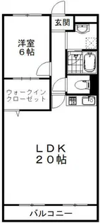 シャンボール芦屋【2階】の間取り