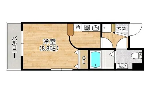 プリマヴェーラ【4階】の間取り
