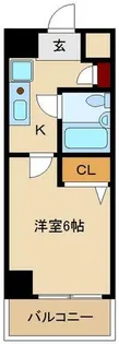 エスリード新大阪【4階】の間取り