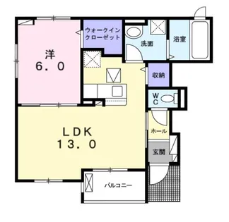 ソラティオ・K【303号室】の間取り