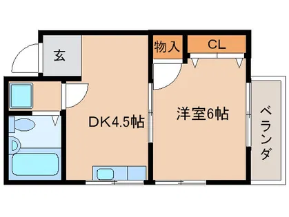 セーターハイツ【202号室】の間取り