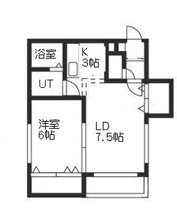 クレアーレ【301号室】の間取り
