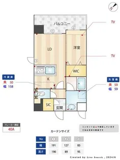 パグーロ城西【401号室】の間取り
