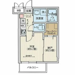 ワコーレヴィータ六甲ステージア【1階】の間取り